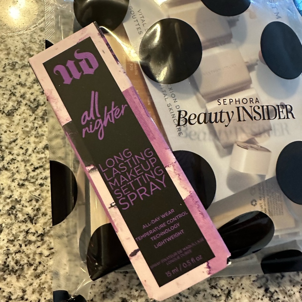 Urban Decay All Nighter Setting Spray travel size mini